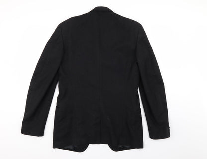 Mens UK Size  Hepworths Regular Black Suit Jacket