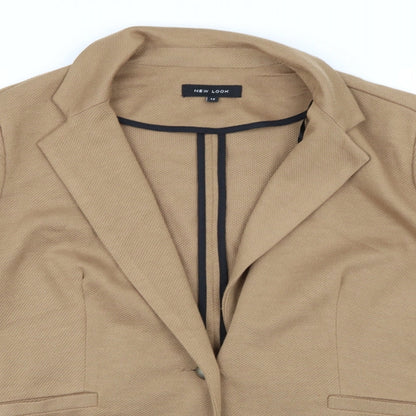 Womens UK Size 12 New Look Brown Jacket