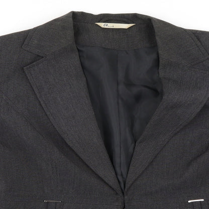 BHS Womens Grey   Jacket Suit Jacket Size 12