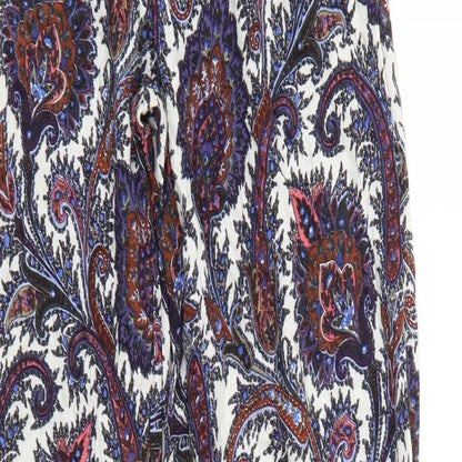 Womens UK Size 10 Select Regular Fit  Multicoloured Trousers