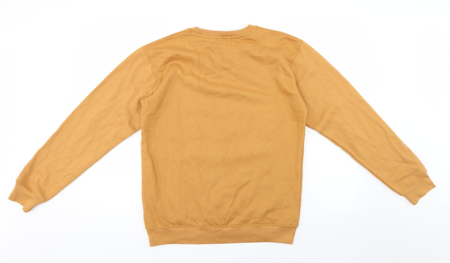 Boohoo Womens Gold   Pullover Sweatshirt Size M