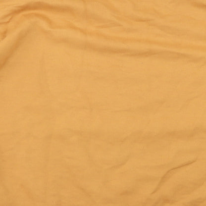 Boohoo Womens Gold   Pullover Sweatshirt Size M