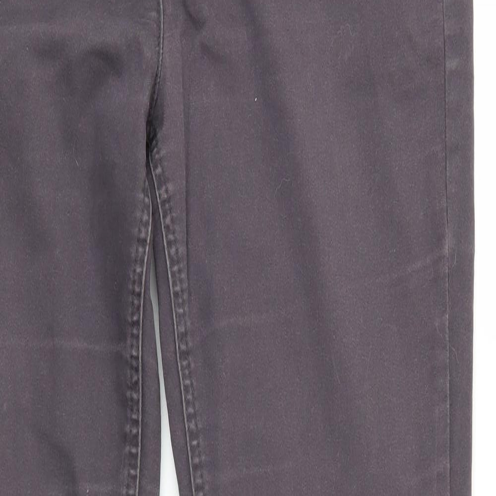 George Womens Purple  Denim Jegging Jeans Size 12 L29 in