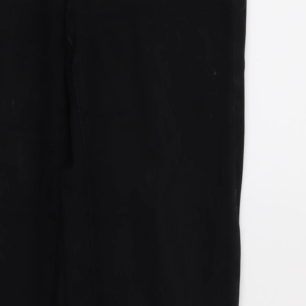 Denim & Co. Womens Black  Denim Tapered Jeans Size 10 L30 in