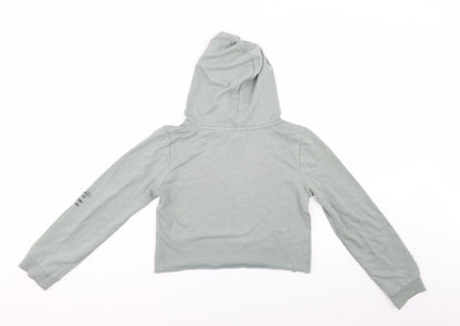 Atmosphere Womens Green   Pullover Hoodie Size 6  - distressed
