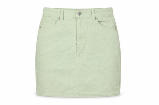 Womens UK Size 6 Monki A-Line Denim Skirt
