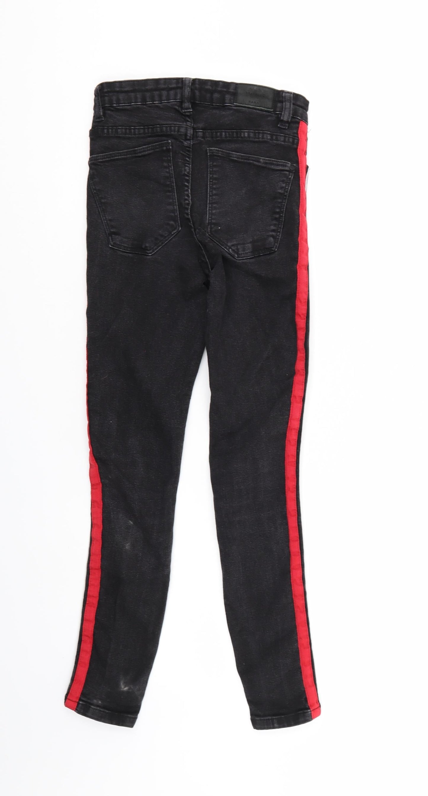 Trafaluc Womens Black  Denim Skinny Jeans Size 6 L26 in