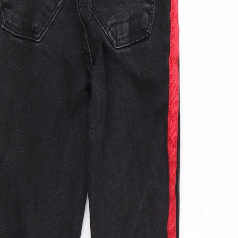 Trafaluc Womens Black  Denim Skinny Jeans Size 6 L26 in