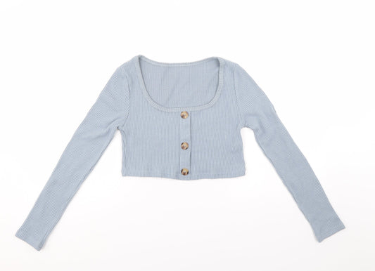 SheIn Womens Blue   Pullover Jumper Size S