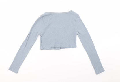 SheIn Womens Blue   Pullover Jumper Size S