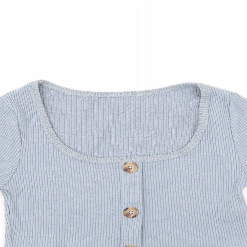 SheIn Womens Blue   Pullover Jumper Size S