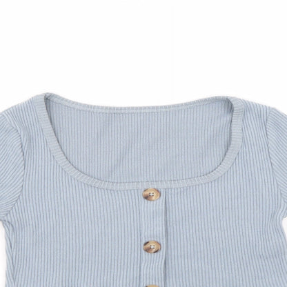SheIn Womens Blue   Pullover Jumper Size S