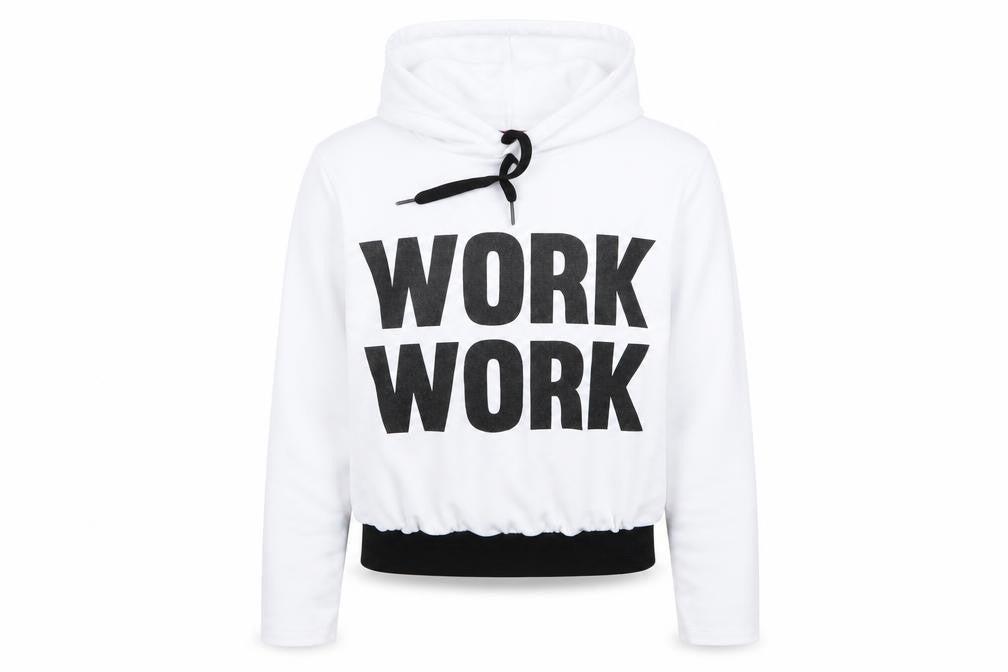 Womens Grey   Pullover Hoodie Size S