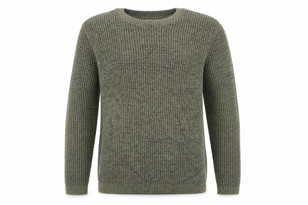 Mens UK Size S Topman Green Pullover Jumper