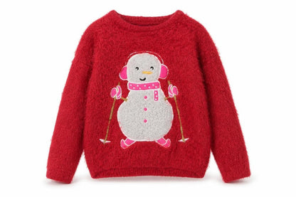 Preworn Boys Red   Pullover Jumper Size 2 Years