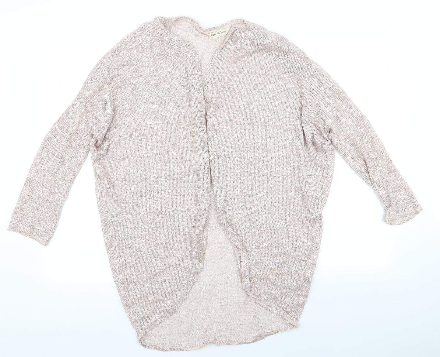 Miss Selfridge Womens Beige   Cardigan Jumper Size 12