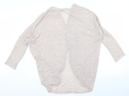 Miss Selfridge Womens Beige   Cardigan Jumper Size 12