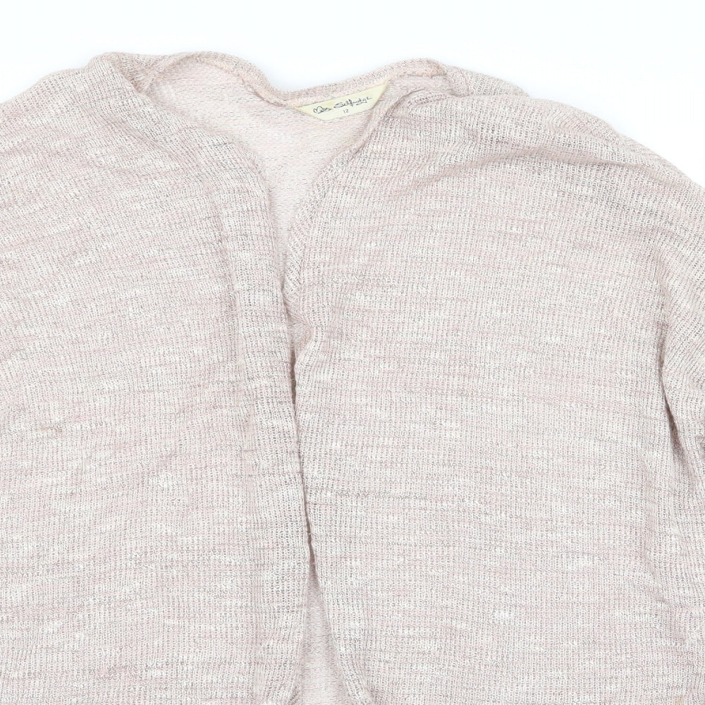 Miss Selfridge Womens Beige   Cardigan Jumper Size 12