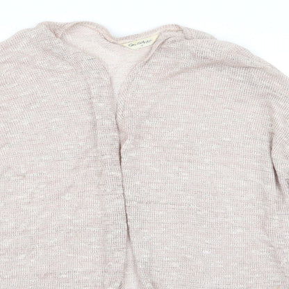 Miss Selfridge Womens Beige   Cardigan Jumper Size 12