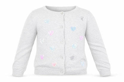 H&M Girls Grey  Rayon Pullover Jumper Size 2 Years