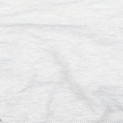 H&M Girls Grey  Rayon Pullover Jumper Size 2 Years