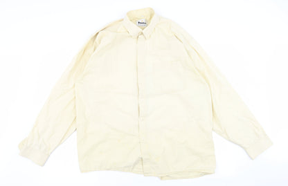 bowler Womens Beige   Basic Button-Up Size 40