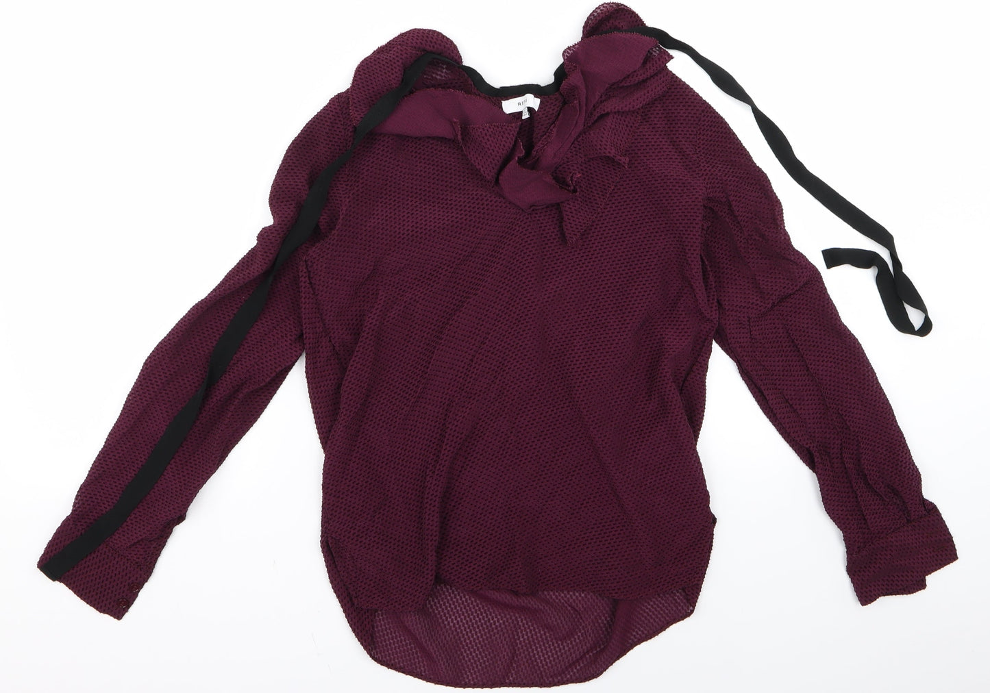 riess Womens Red   Basic Blouse Size 4