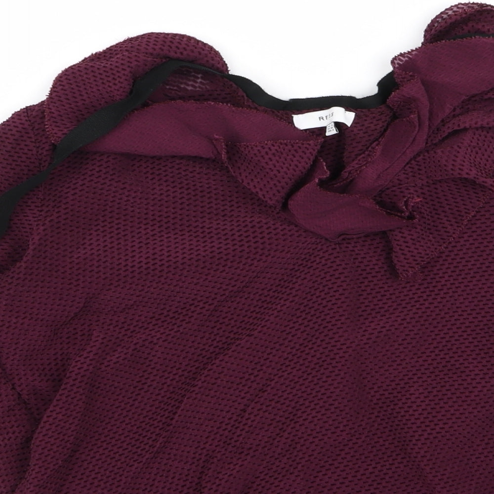 riess Womens Red   Basic Blouse Size 4