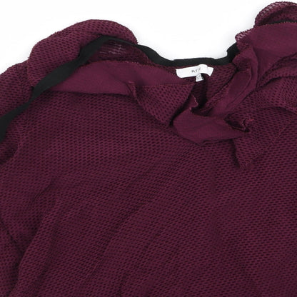 riess Womens Red   Basic Blouse Size 4