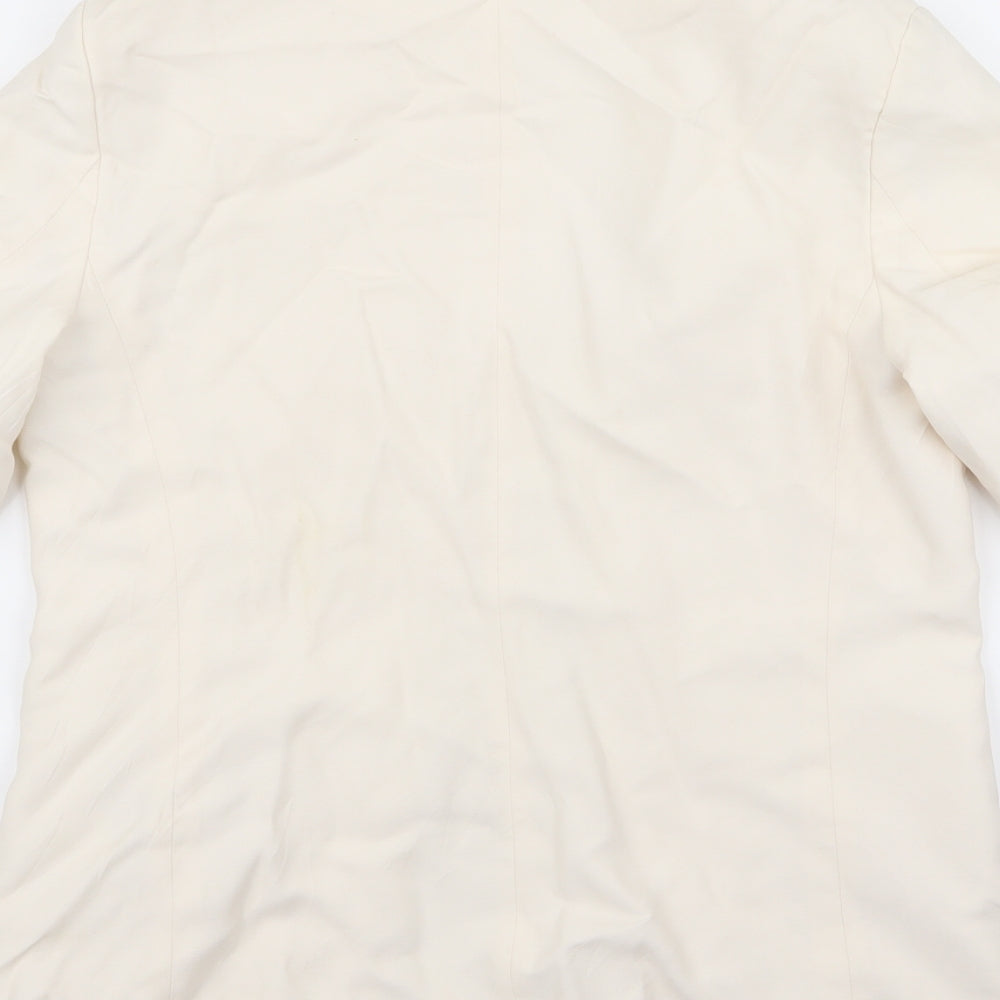 H&M Womens Beige   Jacket  Size 6