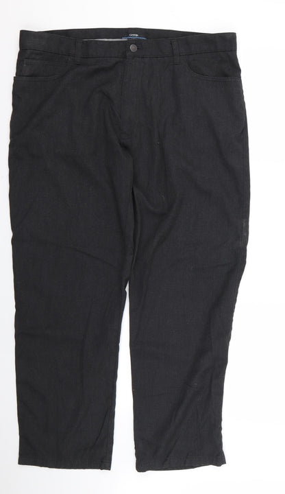 George Womens Black   Trousers  Size 40 L27 in