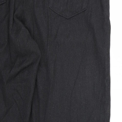 George Womens Black   Trousers  Size 40 L27 in