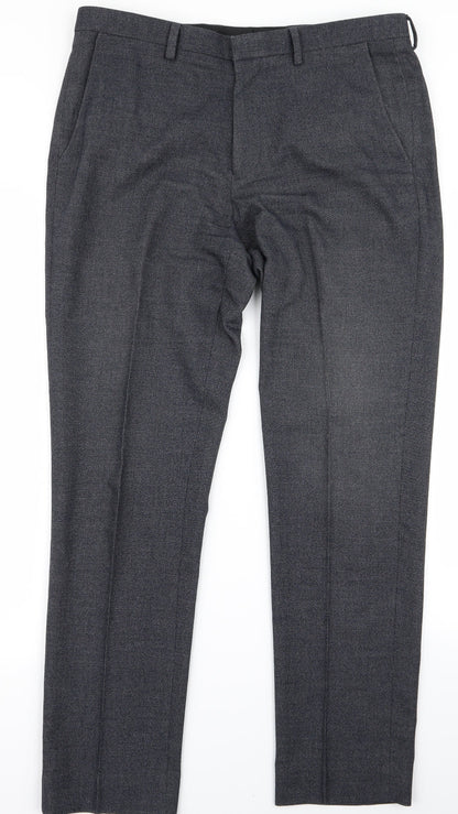 Womens UK Size 30 NEXT Regular Fit  Grey Trousers