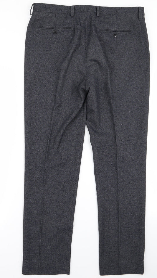 Womens UK Size 30 NEXT Regular Fit  Grey Trousers