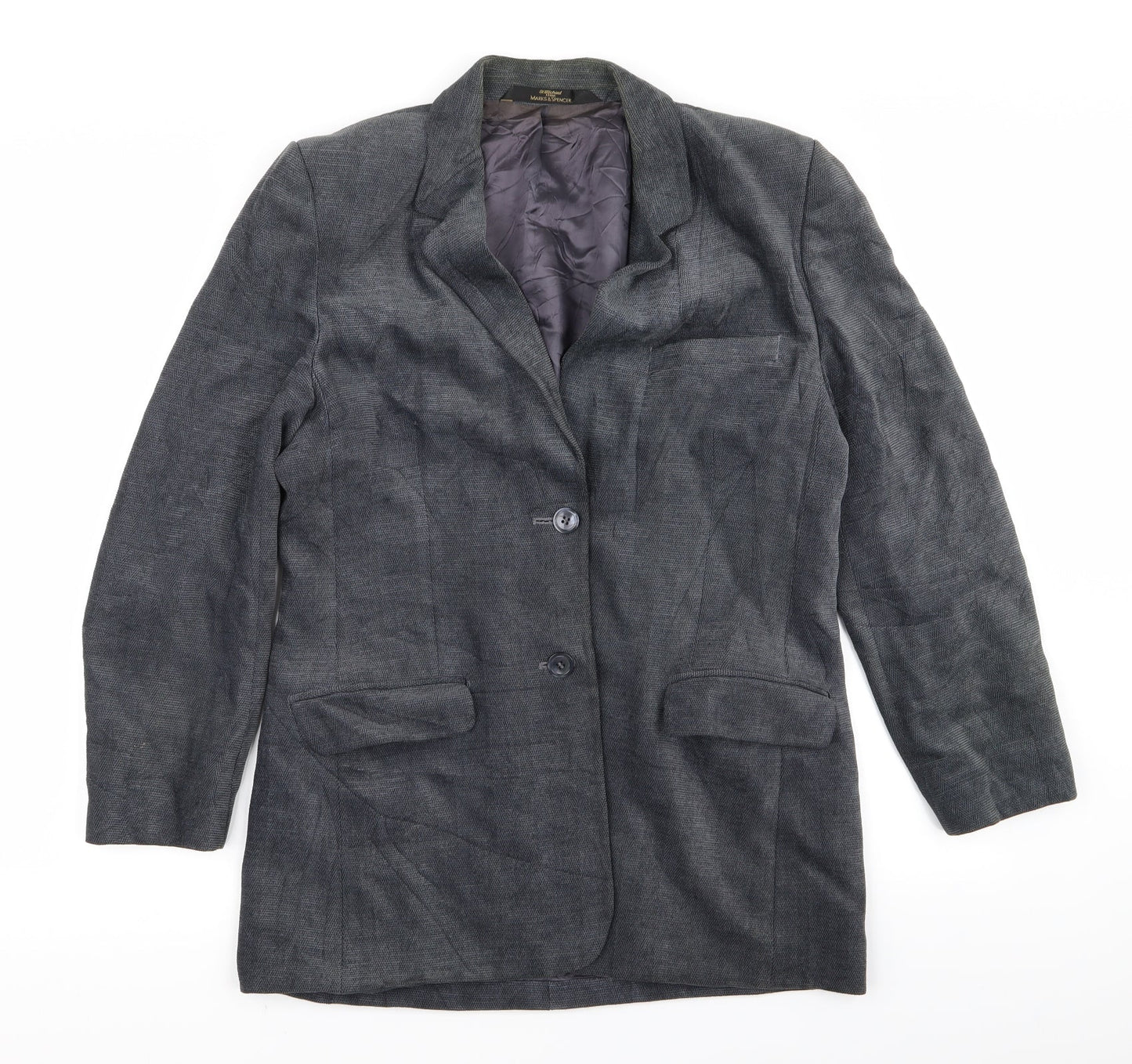 m&s Womens Grey   Jacket  Size 12