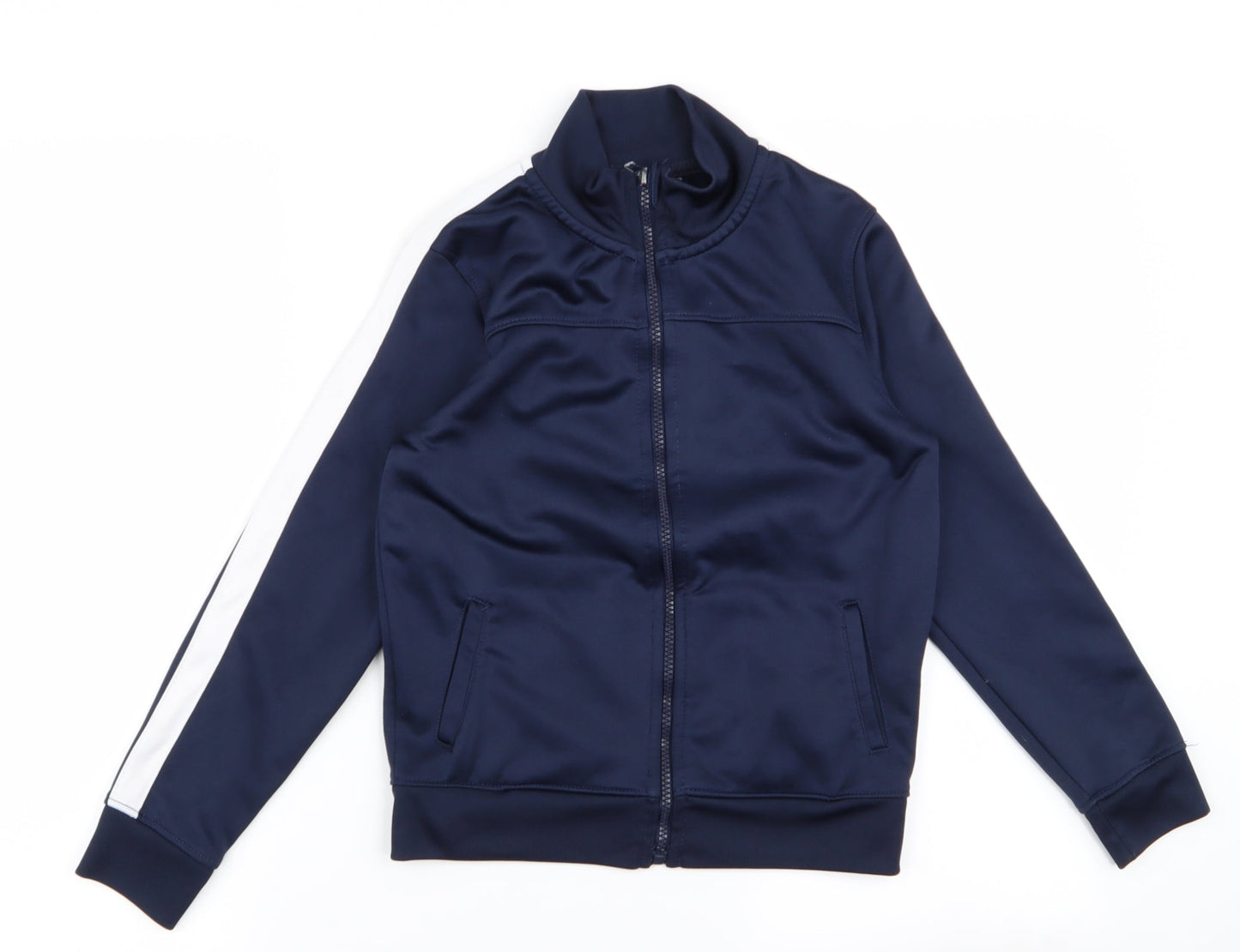 Primark Womens Blue Striped  Jacket  Size 10