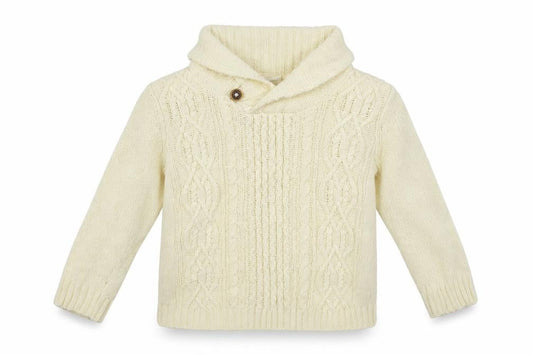 H&M  White Animal Print  Pullover Jumper Size 12-18 Months