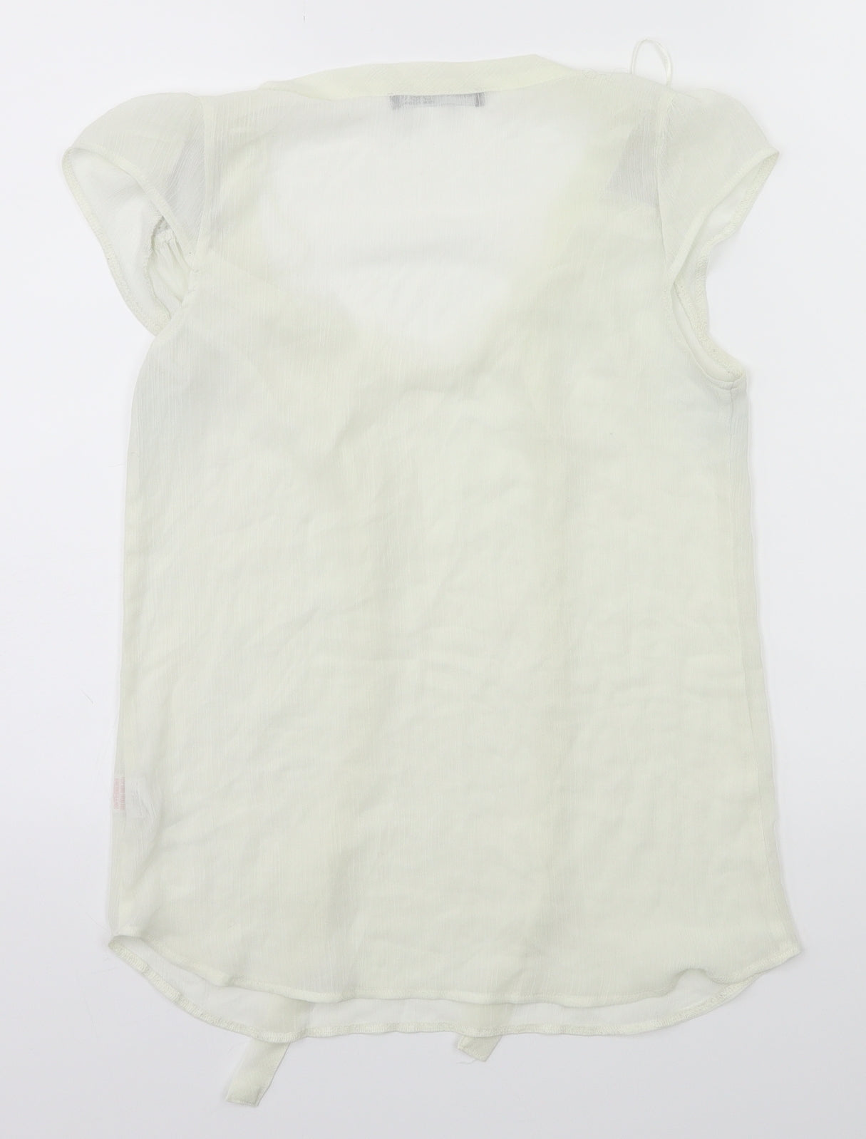 Womens UK Size 6 Atmoshpere White Tunic Blouse