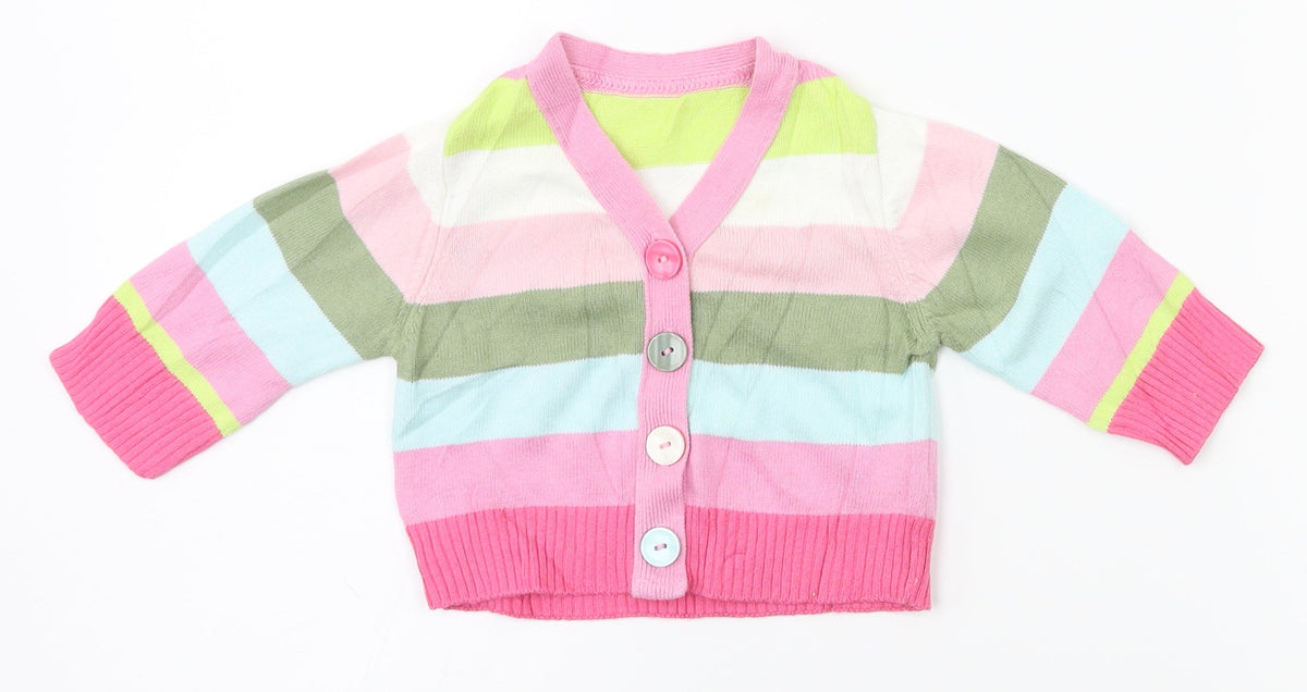 Marks & Spencer  Multicoloured Striped  Jacket  Size 3-6 Months