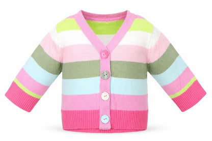 Marks & Spencer  Multicoloured Striped  Jacket  Size 3-6 Months