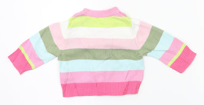 Marks & Spencer  Multicoloured Striped  Jacket  Size 3-6 Months