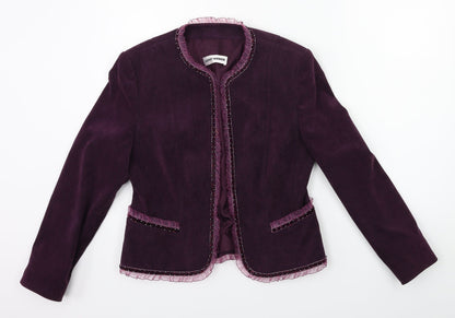 Gerry Weber Womens Purple   Jacket Blazer Size 36