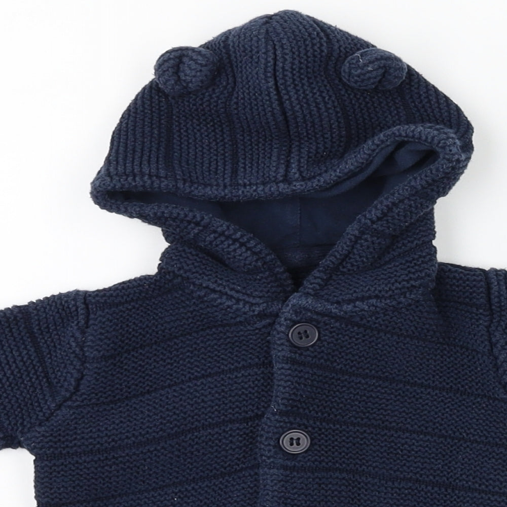George  Blue   Basic Jacket Jacket Size 0-3 Months