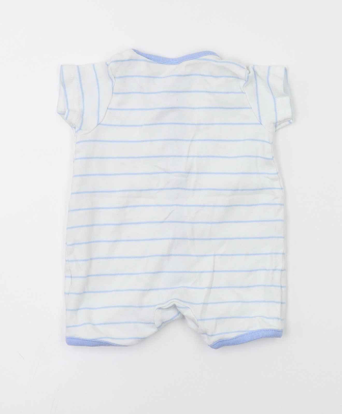 Mini Club  White Striped  Babygrow One-Piece Size Newborn