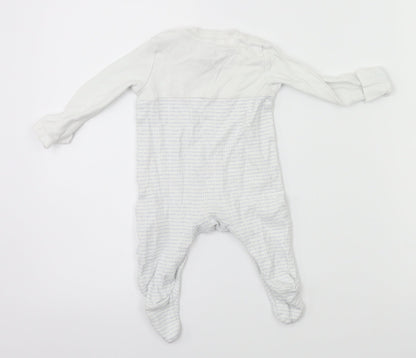 FRED & FLO  White   Babygrow One-Piece Size 0-3 Months