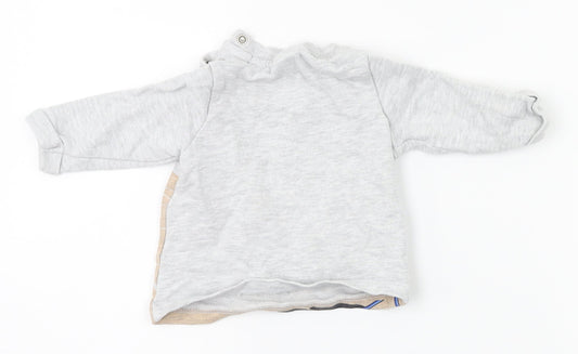 Disney Baby Grey   Pullover Jumper Size 0-3 Months