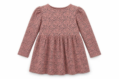 H&M Girls Pink Animal Print  Fit & Flare  Size 2XS