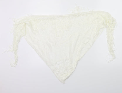 Preworn  White    Shawl/Wrap