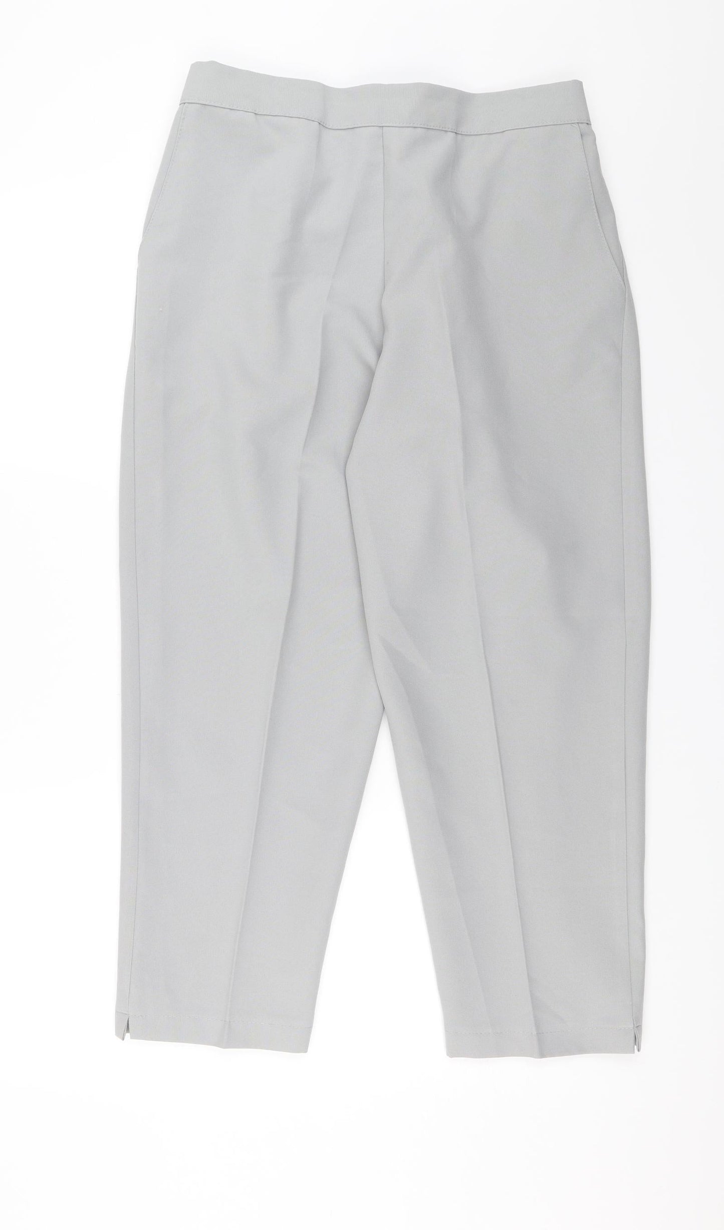 Womens UK Size 30 in Preworn Regular Fit  Grey Trousers