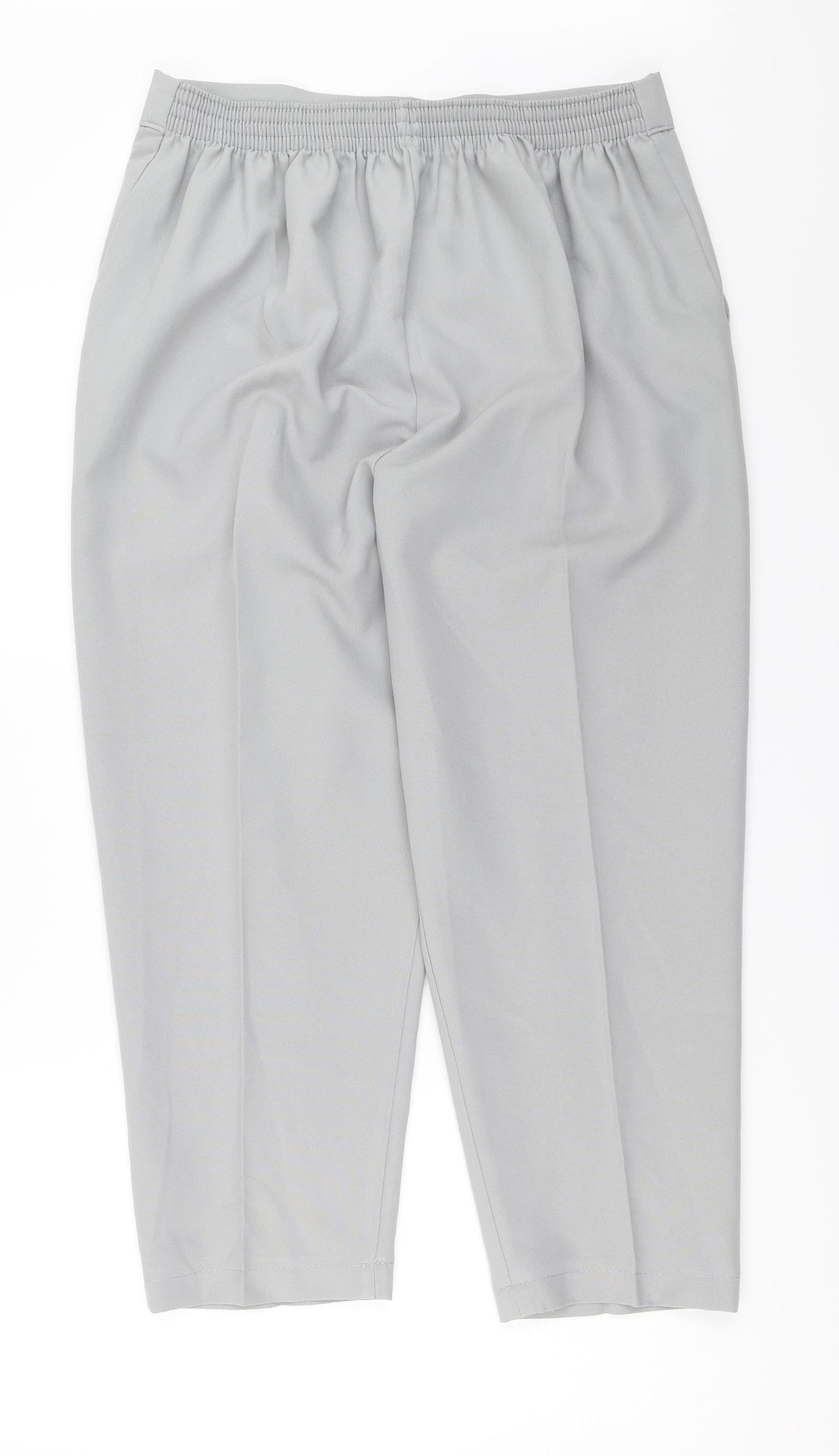 Womens UK Size 30 in Preworn Regular Fit  Grey Trousers